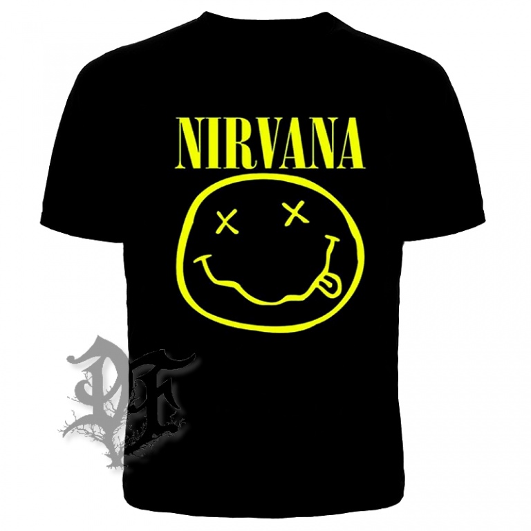 Футболка Nirvana логотип