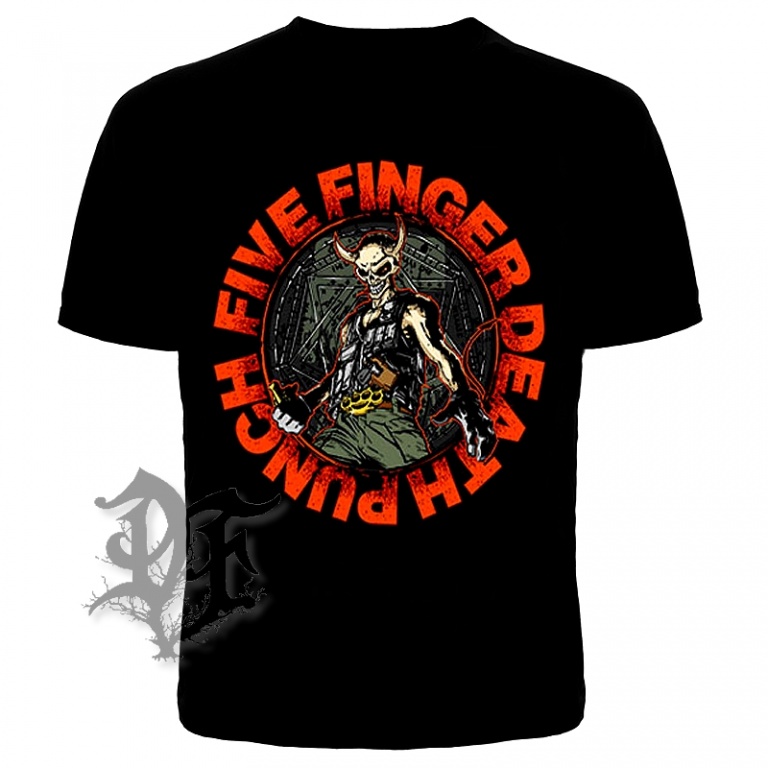 Футболка Five finger death punch череп