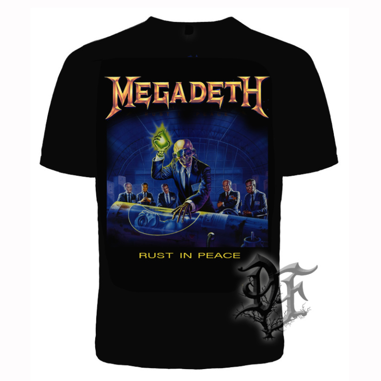 Футболка Megadeth rust