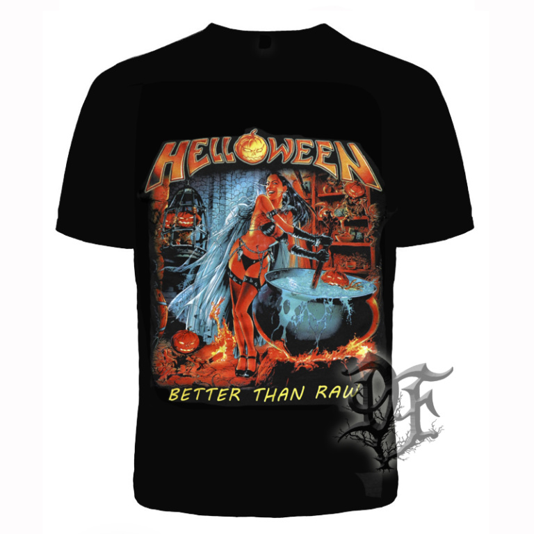 Футболка Helloween better than raw