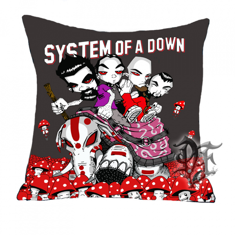 Подушка System of a down рисунок