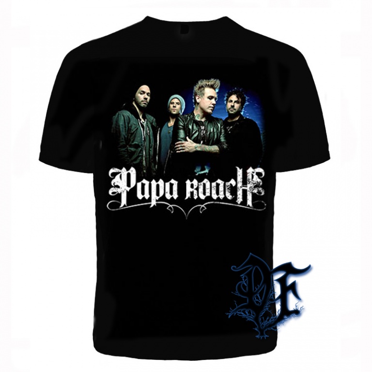 Футболка Papa Roach группа