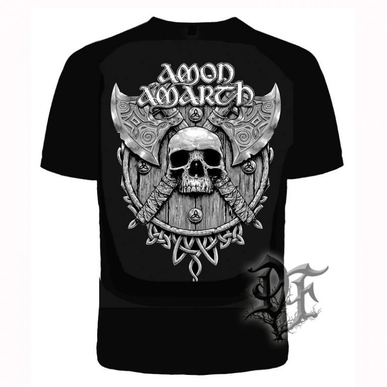 Футболка Amon Amarth череп