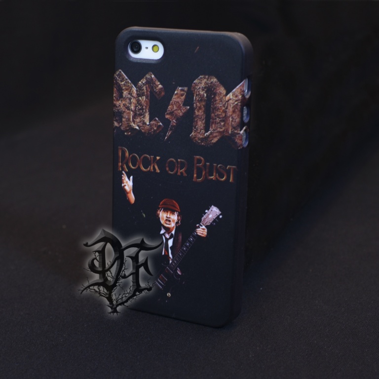 Чехол для  iPhone 5 ACDC Rock or Bust