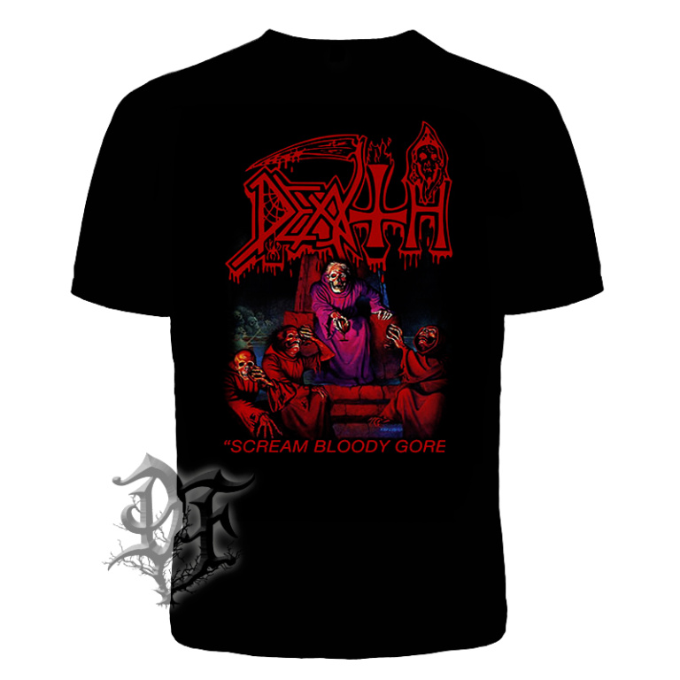 Футболка Death Scream Bloody Gore albom