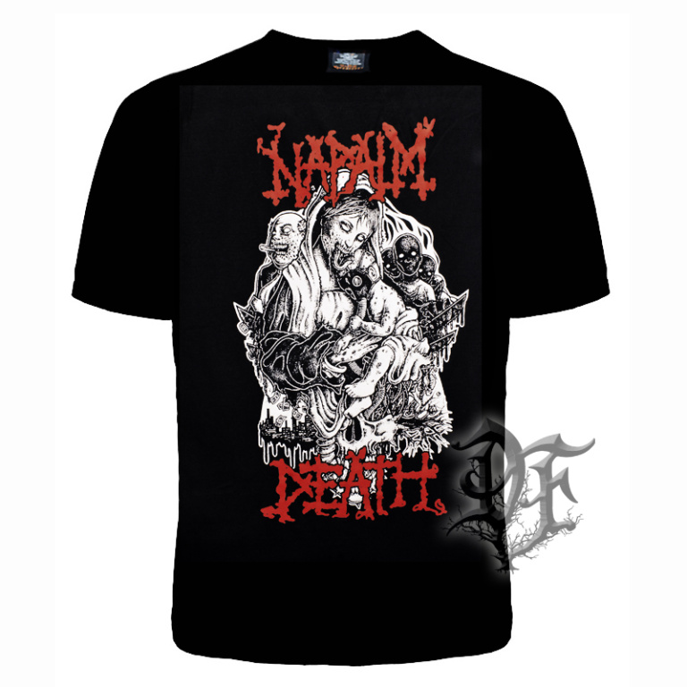 Футболка Napalm death Madonna skull